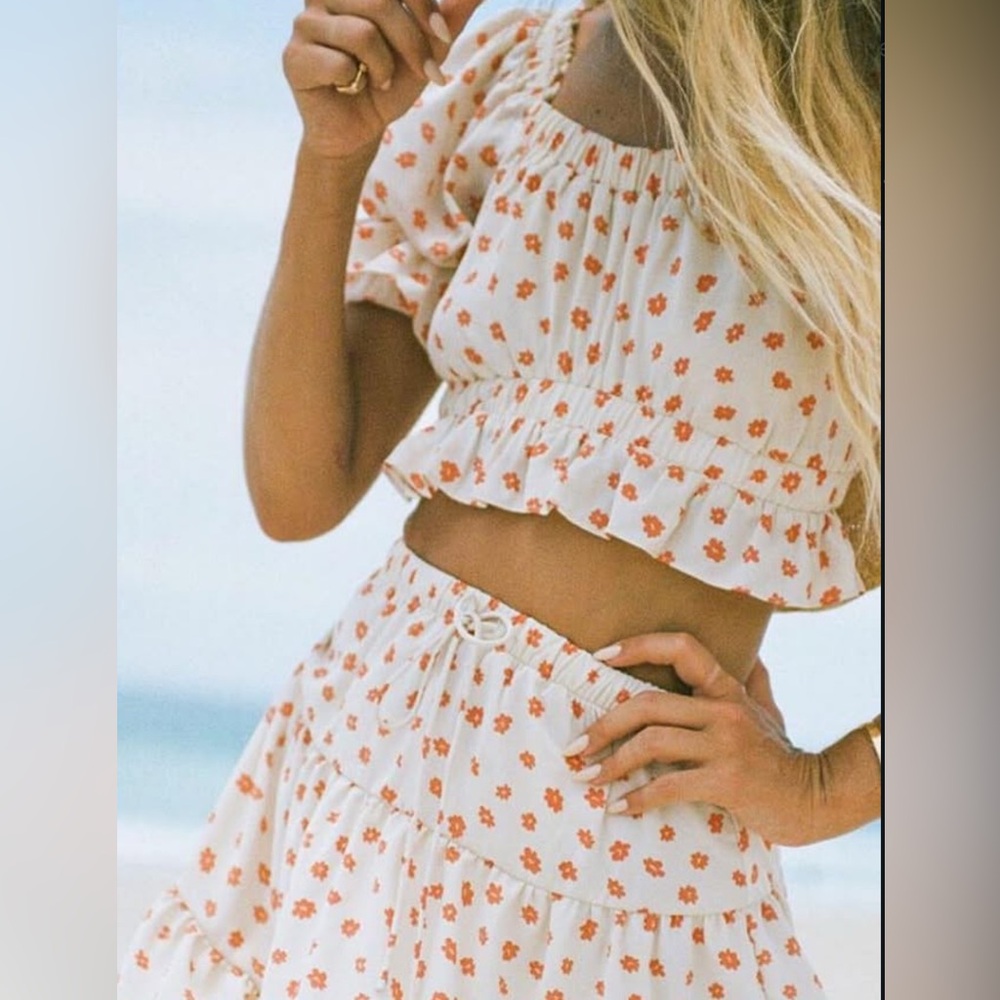 Sabo Skirt Raffi Top & Skirt Set (NWT)